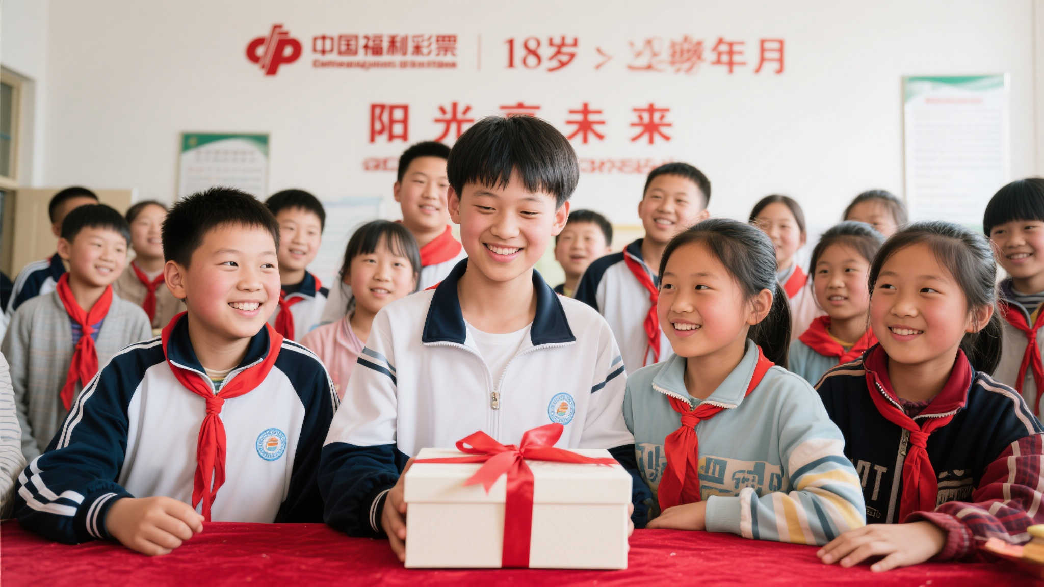 中国福利彩票：为18岁的青春洒下阳光