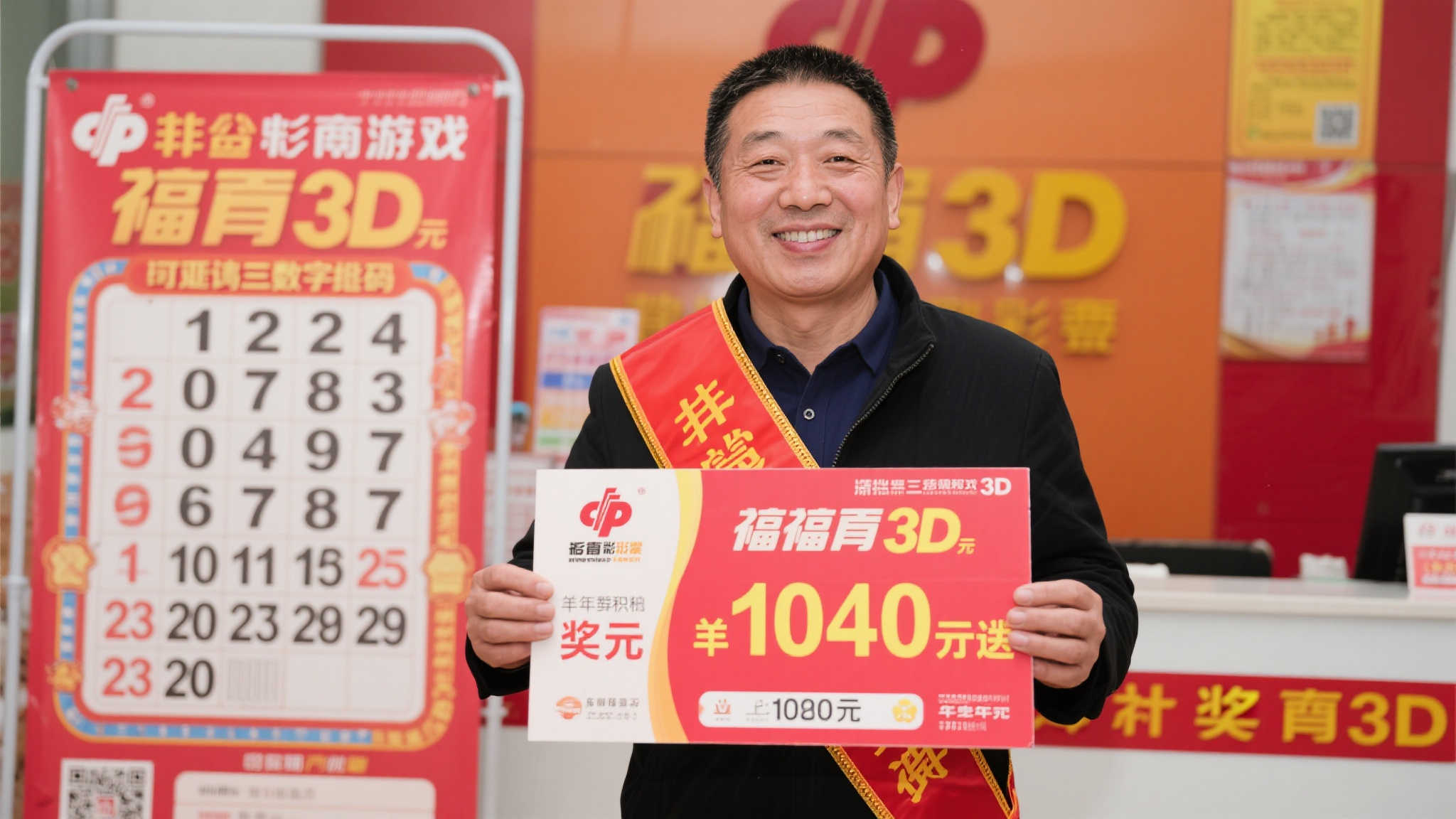 男子痴迷福彩3D 连中三票狂揽104万巨奖